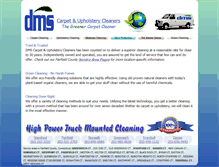 Tablet Screenshot of dmsclean.com